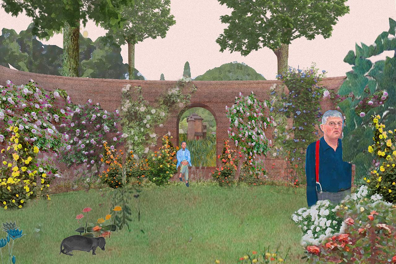Rose garden, Sint-Pieters-Leeuw